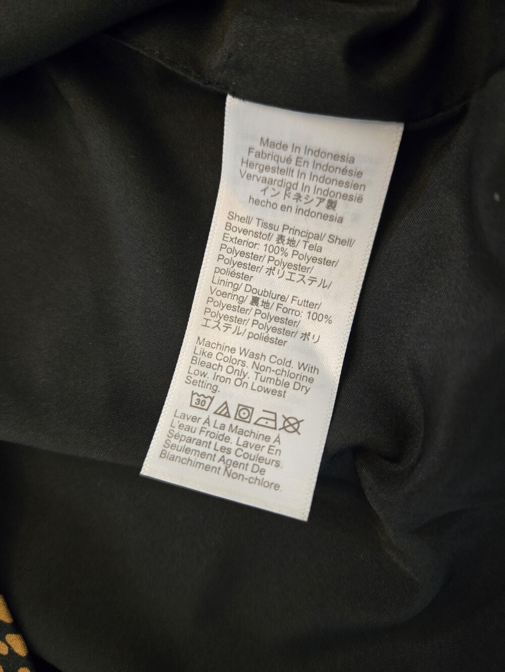 J. Crew Factory Ruffle Neck Shift Dress - Picture 7 of 8